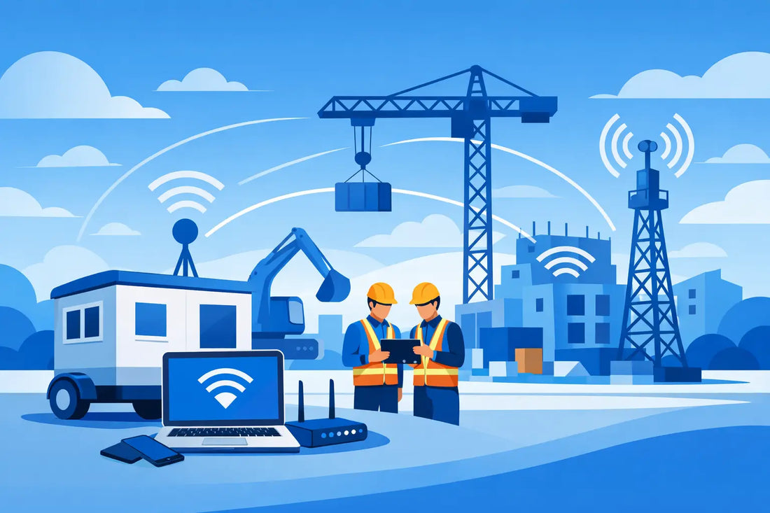 Wireless Internet for Construction Sites