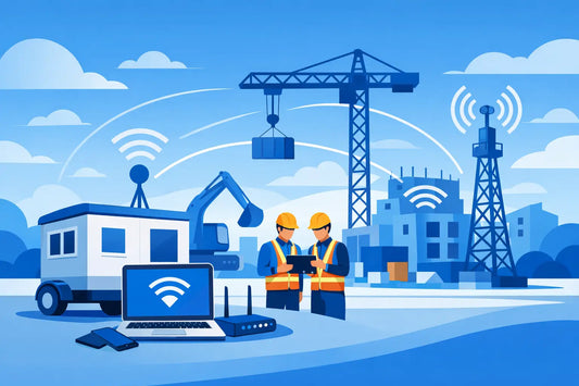 Wireless Internet for Construction Sites