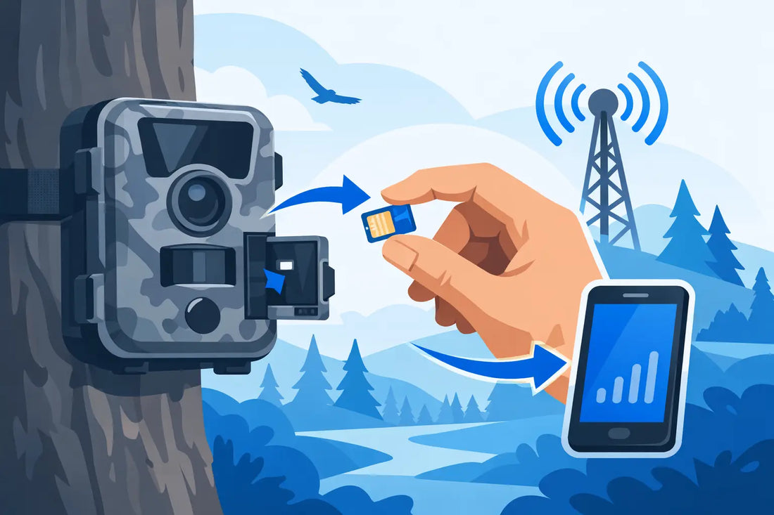 How to Install a Trail Camera SIM Correctly