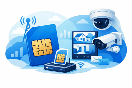 Scegliere una SIM dati prepagata per CCTV