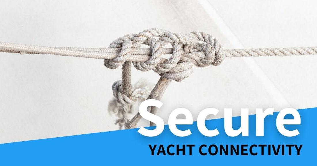 Secure vessel internet with a web filter