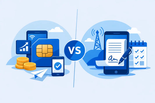Prepaid Data SIM vs Contract Plan