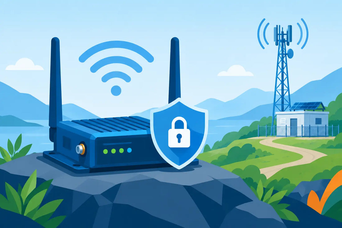 How to Secure Cellular Routers in Remote Sites