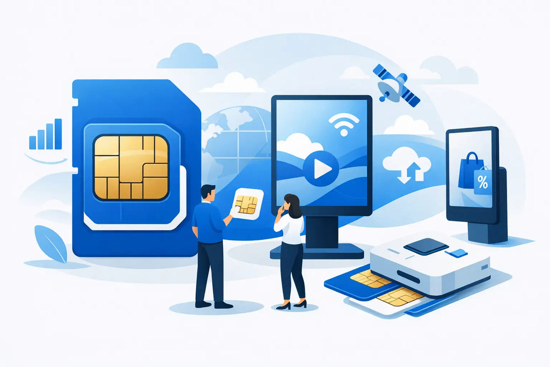 Choosing a SIM Card for Digital Signage Displays
