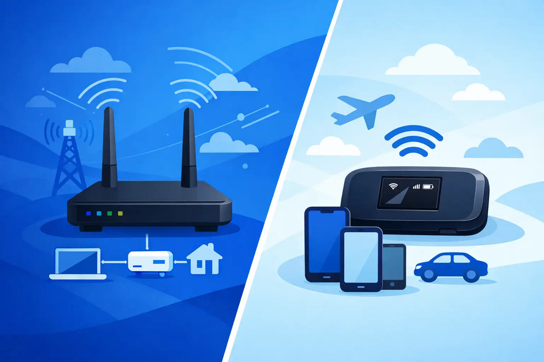 Cellular Router vs Mobile Hotspot Compared