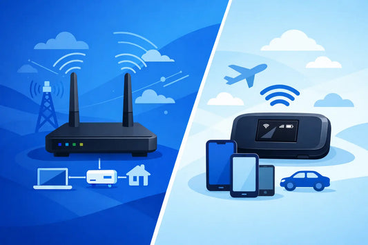 Cellular Router vs Mobile Hotspot Compared