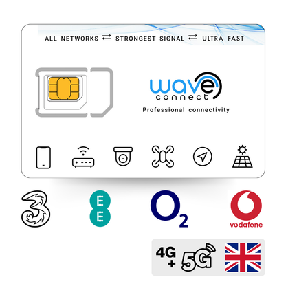 UK Quad Network 6GB / 365 Días