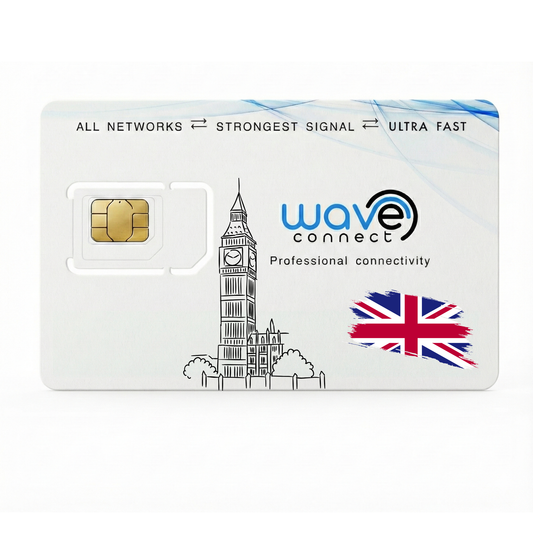 UK Quad Network 25 GB / 12 Mesi